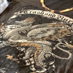 Crash and burn shirt